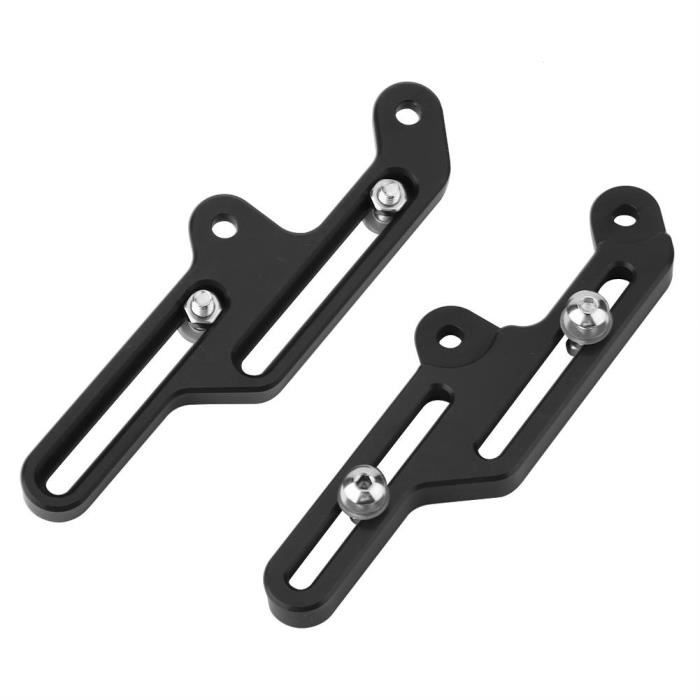 Réglage Pare-brise Moto NC750X 2016-2019 - Support CNC Réglable, Noir Ou Argent, Fixation 4 Points, Montage Facile - 4
