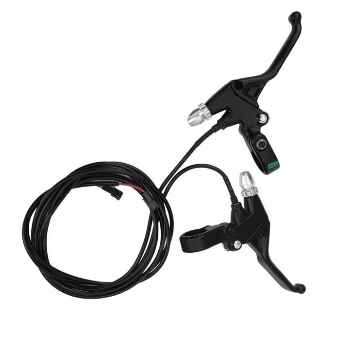remplacement des leviers de frein universels en alliage d/'aluminium pour motos//scooters//vélo électrique rouge 1 paire de levier de frein à disque double moto