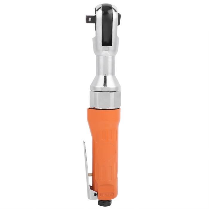 Clé à Cliquet Pneumatique - Têtes Interchangeables 1/4" Ou 3/8", Légère Et Compacte, Pour Espaces Exigus - 9