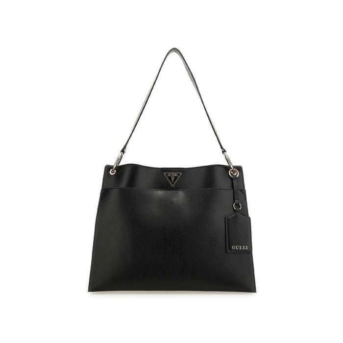 GUESS JEANS Sac porté épaule Femme Noir Textile Sacs SF20111 Noir