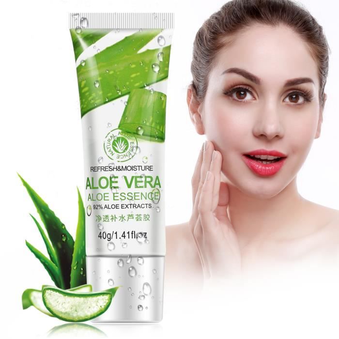 Gel Pur D'Aloe Vera Naturel - Soin Hydratant Et Raffermissant Pour Tout Le Corps - Tous Types De Peau
