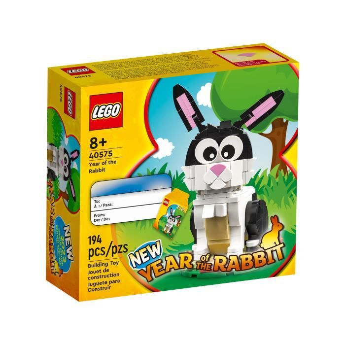 Set LEGO - LEGO - 40575 - Lannée du Lapin - Noir Reconditionné - Lego reconditionné disponible sur Cdiscount Seconde Vie