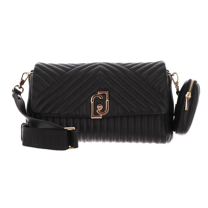 Sac à épaule Bandoulière Bruno Banani – Cuir Noir – Femme – Neuf Avec étiquettes