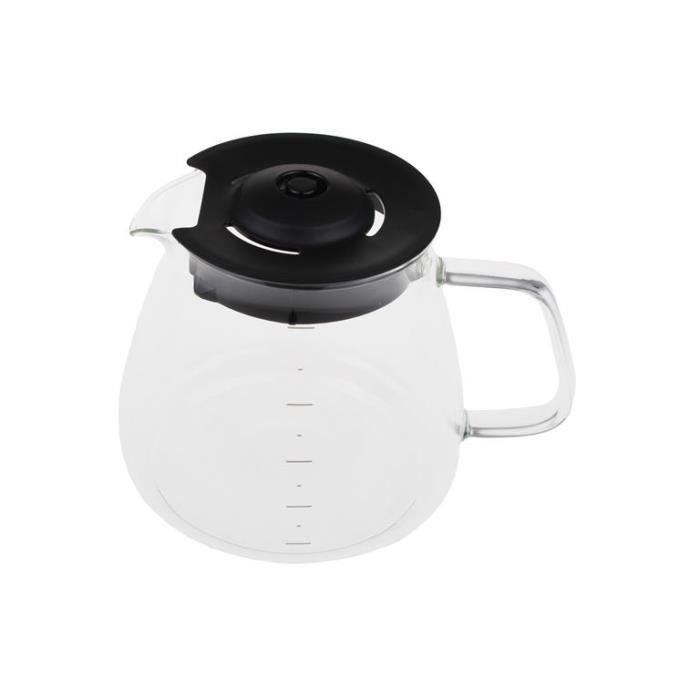 Verseuse en verre - Melitta - Aromafresh II - 12L - Blanc - Compatible café moulu