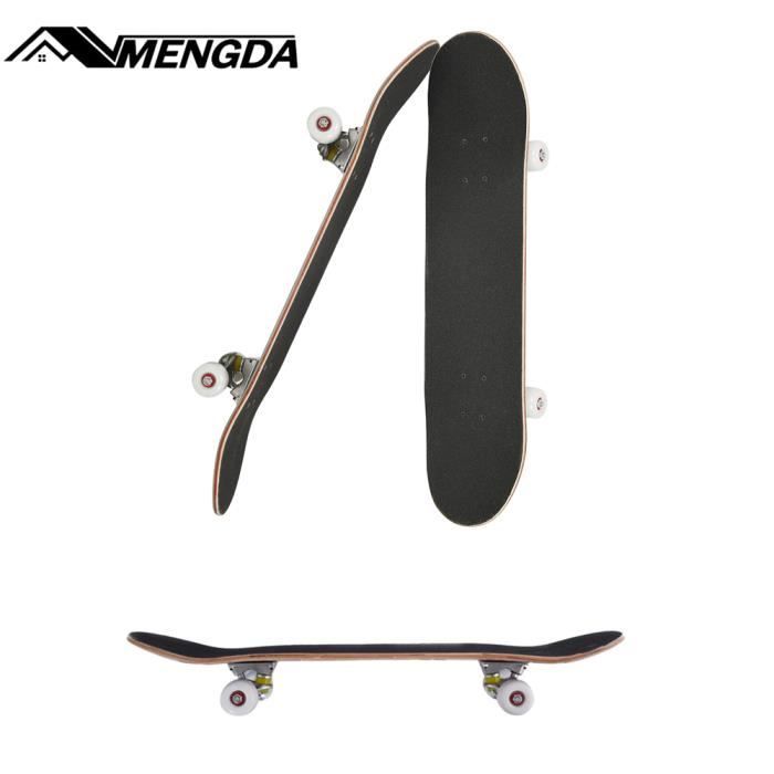 Osprey Skateboard Complet idéal pour Enfants Débutants - Planche de Skate 79 cm, Érable Lamellé 7 plis Double Kick Concave, Trucks Aluminium Axe 13 cm, Roulements ABEC 5 608z - 6x Designs
