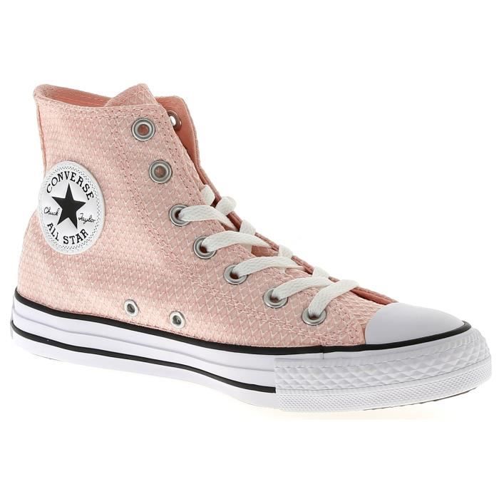 converse corail femme