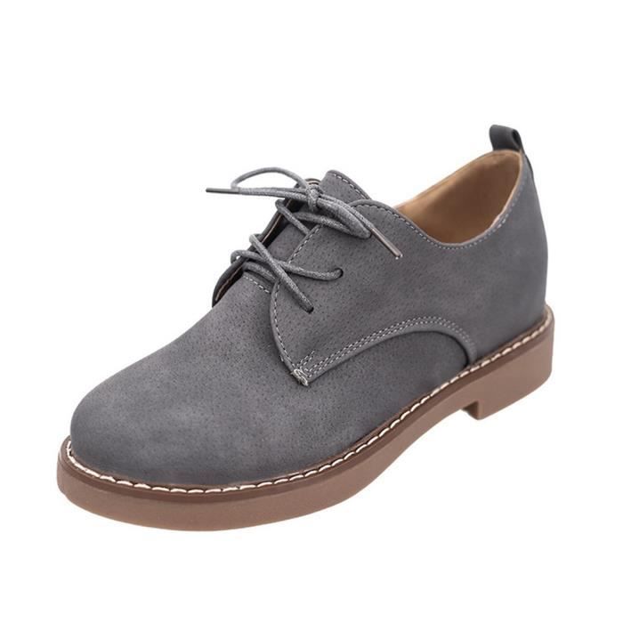 mocassin femme avec lacet