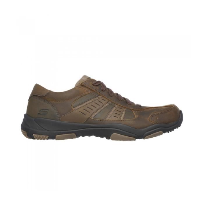 basket skechers brun