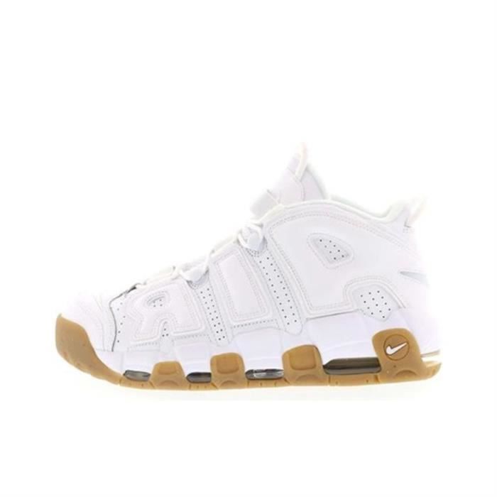 Nike Air More Uptempo White Gum Chaussures de basket rétro