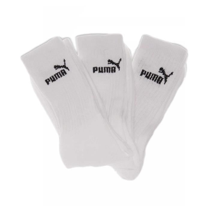 chaussette puma blanche