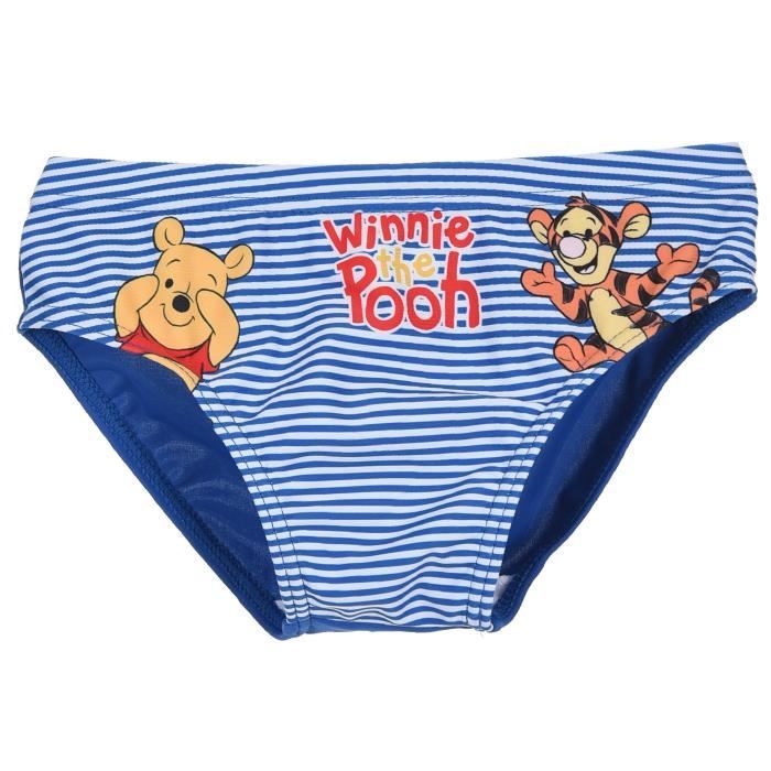 Winnie L Ourson Slip De Bain Bebe Garcon Bleu Cdiscount Pret A Porter