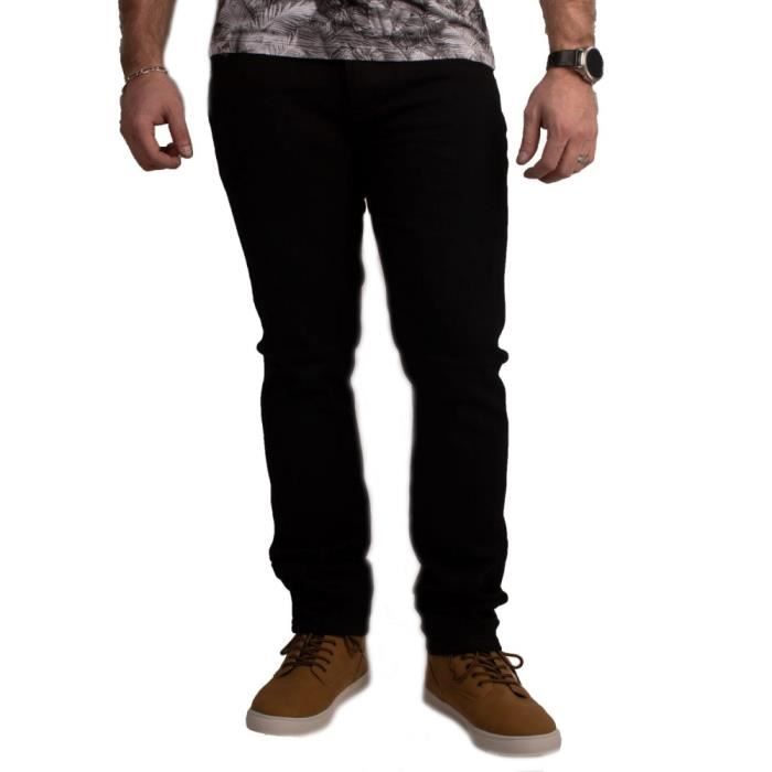 Jeans homme coupe droite ajustée outlet