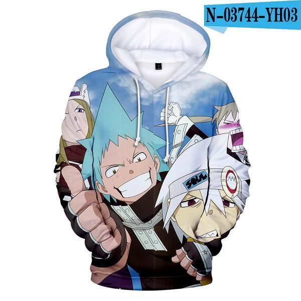 Ocean Plus Sweat à Capuche 3D Homme Loup Lion Impression - Hoodie Molletonné Fantaisie Pull-Over