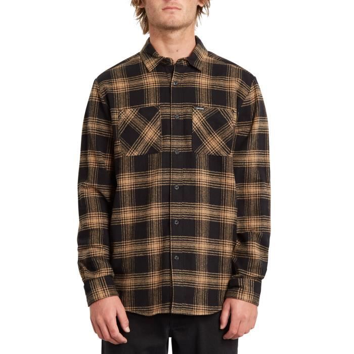 Chemise Manches Longues Homme VOLCOM Levelstone Blue Wash - Breizh Rider