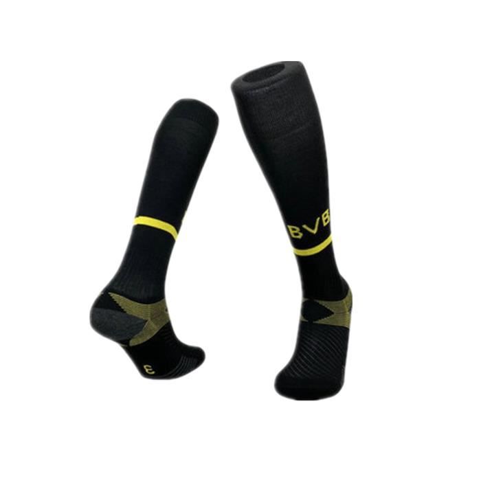 Zuimei Lot de 3 paires de chaussettes de football antidérapantes