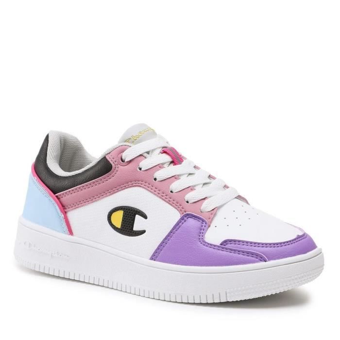 Basket Femme - CHAMPION - Rebound 2.0 Low - Blanc - Synthétique - Lacets