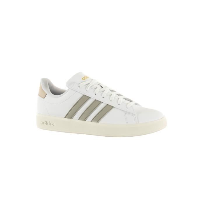 Baskets basses adidas originals grand court ftwwht silpeb wonbei Blanc Cdiscount Chaussures