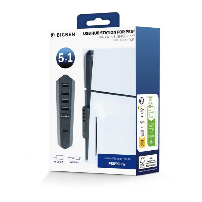 Hub USB Nacon pour PS5 Slim