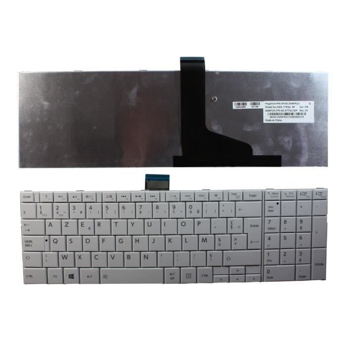 Clavier FR pour TOSHIBA Satellite C850D Clavier FR pour TOSHIBA Satellite C850D