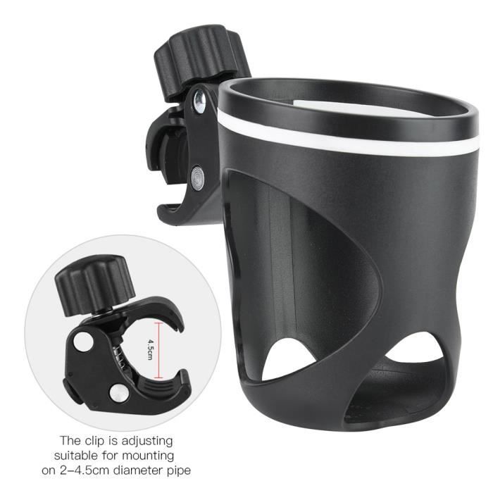 Lot De 6 Clips Transporteurs En D Avec Crochet, Support De Bouteille – Noir