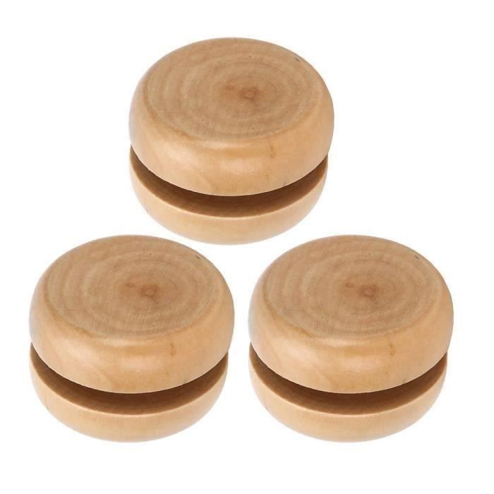 Homoyoyo Ensemble de 10 pièces de ballerine en bois pour loisirs créatifs, projets artistiques pour garçons et filles