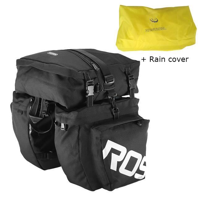 Zencart Sacs De Velo De Velo Roswheel Haute Capacite 37l Vtt Sac De Velo De Route 3 En 1 Multifonction Sacoche De Velo Siege A Beige Achat Vente Sac De