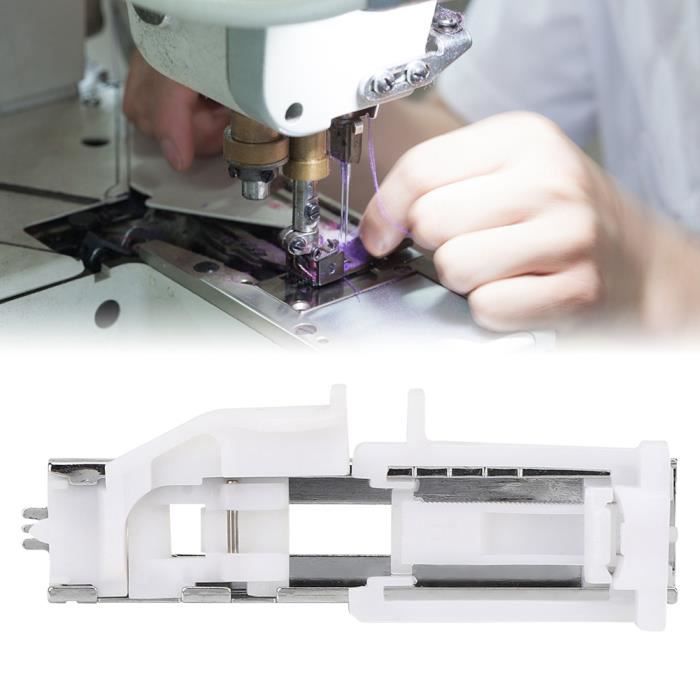 Pieddebiche universel pour machine à coudre SHIPENOPHY Fermoir de Trou de Bouton Blanc