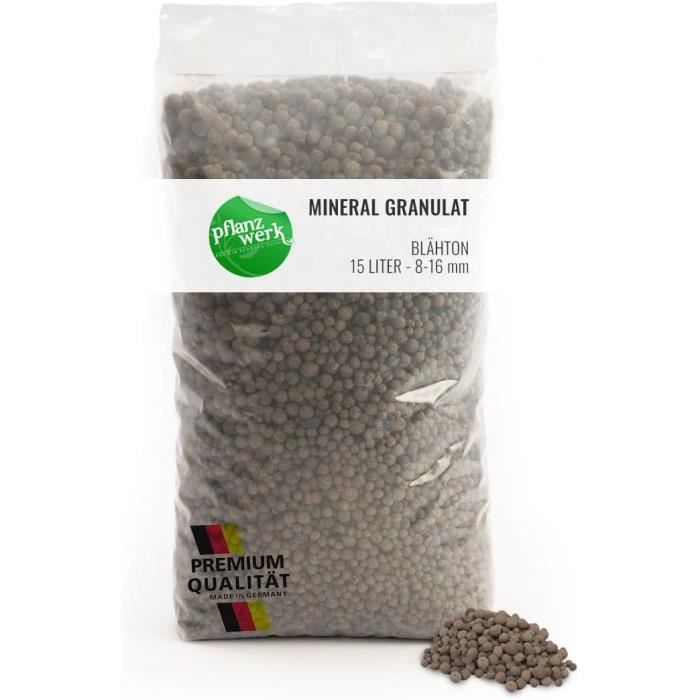 Pflanzwerk Jardinière granulés minéraux de planteurs 15l * Resistant AU Gel * Mineral * Produit Pflanzwerk Jardinière granulés minéraux de planteurs 15l * Resistant AU Gel * Mineral * Produit