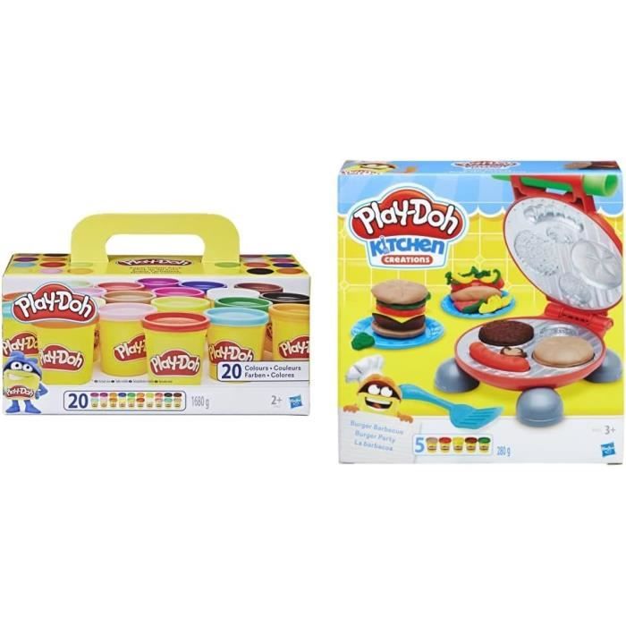 Aspirateur jouet Play-Doh avec 5 pots de pâte à modeler - Les Aspirateur jouet Play-Doh avec 5 pots de pâte à modeler - Les
