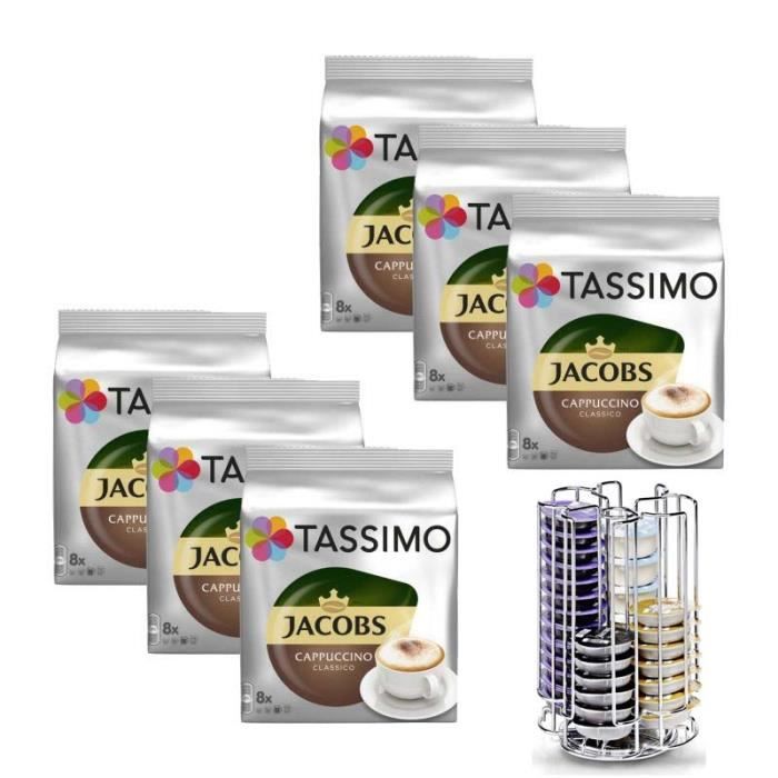 TASSIMO Capsules De Café T DISC Jacobs Cappuccino 40 Portions, Tassimo Cappuccin