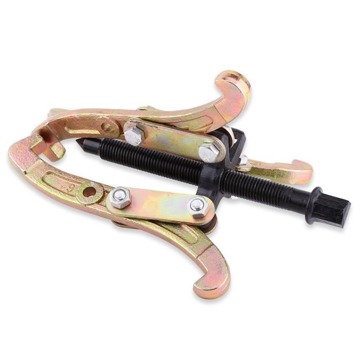 Extracteur De Roulement Kit S Akozon - 2 Mâchoires Réglables Pour Volant Auto, Moto, Vélo (4 Pouces) Extracteurs De Roulement