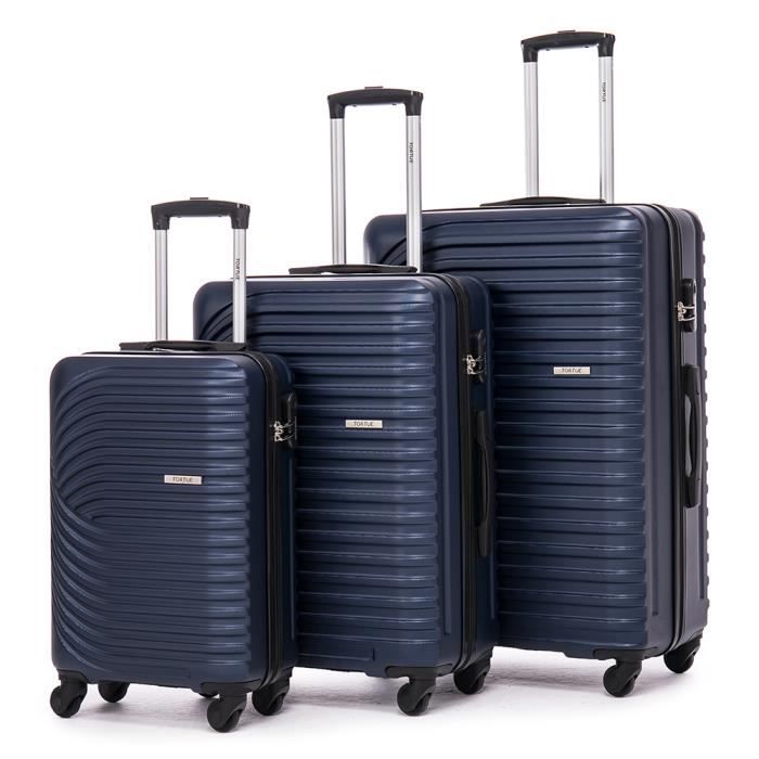 Set De 3 Valises Abs Utah 75 Cm 4 Roues - Valise - Sac de voyage