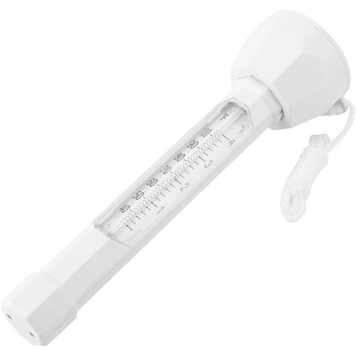Thermomètre De Piscine Flottant Agatige – Lecture Facile 0-50°C, Idéal Pour Piscine, Spa Et Bain à Remous
