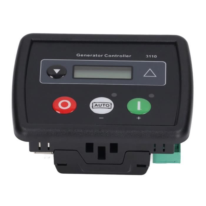 Contrôleur Automatique Pour Groupe électrogène DC30D - Écran LCD, Contrôle Manuel/auto, Réglable Par USB