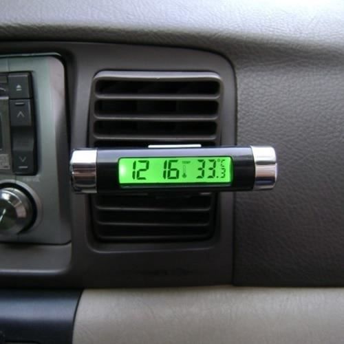 Thermomètre Numérique LED Pour Voiture - Sonde 1 Mètre - Plage -50°C à +110°C - Alimentation 5-12V - Affichage Rouge/bleu/vert - 8