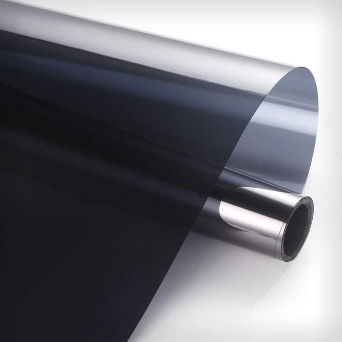 Film Miroir Fenêtre Sans Tain Film Miroir Fenêtre Protection De Solaire Anti-Regard Anti-UV Anti