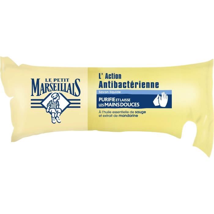 Recharge Savon Liquide Main Le Petit Marseillais Le Petit Marseillais Recharge Savon Liquide Antibacterienne 250 Ml