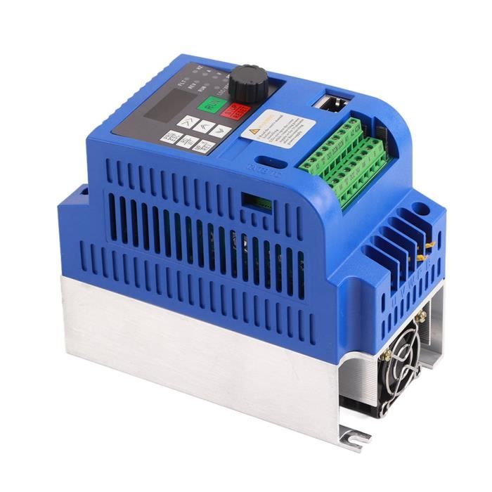 Variateur De Fréquence VFD 4kW (5CV) - 220V Mono Entrée / 220V Tri Sortie, Pour Contrôle De Vitesse