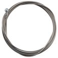 Câble de frein Jagwire Road Brake Cable-Slick Stainless-1.5X2000mm-SRAM/Shimano - noir/jaune - TU-1
