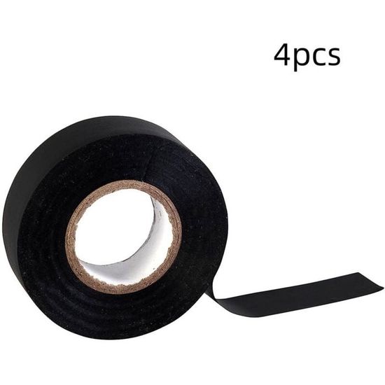 Ruban Adhésif étanche, Ruban Adhésif Pour Tuyau Noir 10 X 1,5 Cm - 3,9 X 0,6 Po Pour Plastique