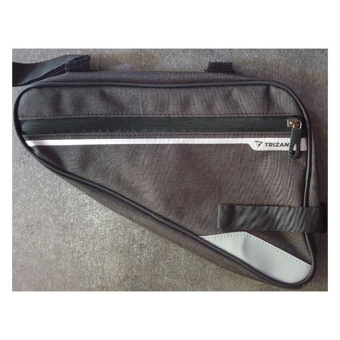 Accessoire vélo,Sacoche triangulaire étanche pour cadre avant de vélo