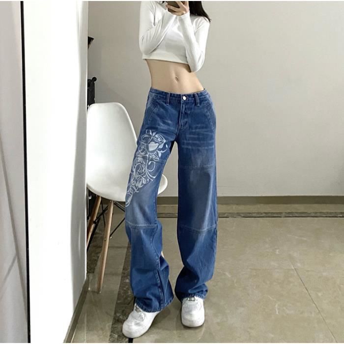 Baggy femme hotsell taille basse