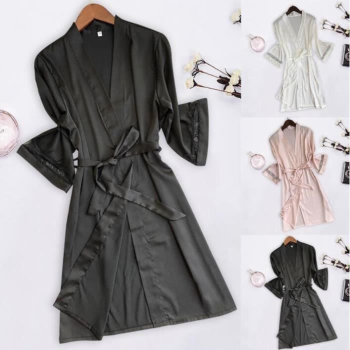 Pyjama Peignoir Femme Sexy Achat Vente Pyjama Sexy Cdiscount