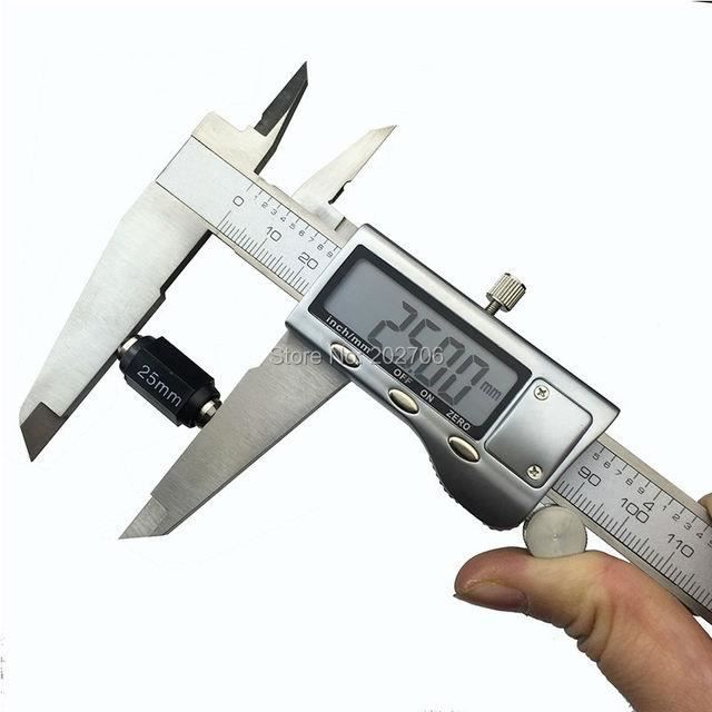 Oudtinz Pied à Coulisse Numérique 0-150 Mm – Grand écran LCD, Conversion Pouce/mm, Arrêt Auto – Précision ±0,2 Mm Pour Bricolage & Maison