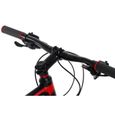 VTT semi-rigide 27,5" Plus Xceed noir-rouge KS Cycling - Homme - 24 Vitesses-2