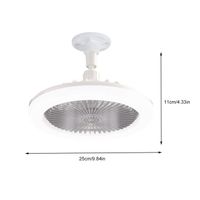 Ampoules De Ventilateur De Plafond LED Lampe De Plafond LED à Intensité Variable Pour Salon Silencieux Vitesse Réglable Vent Ventilateur De Plafond Luminaire Avec Télécommande Lustre Pour Chambre Et
