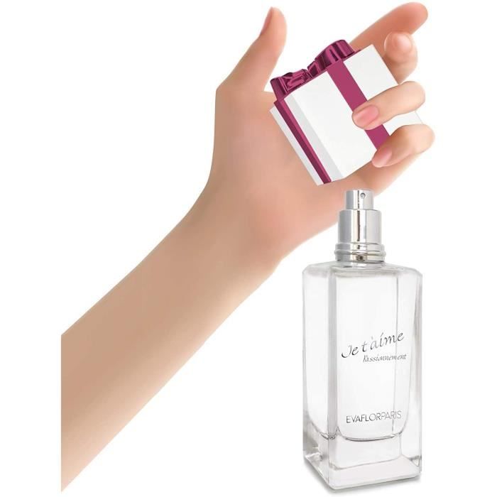 Eau De Parfum Femme - Je T aime Passionnement Coffret 100 + Vapo Sac 12 ...