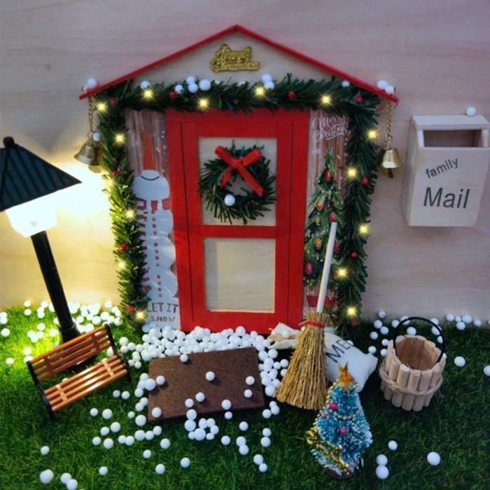 Accessoire Maison Lutin Farceur Accessoires De Cuisine De Noël Miniature, 20 Pièces Miniature Maiso De Poupee Accessoires Ensemble De Cuisson Miniature Ac Amz B Accessoire Maison De Poupee