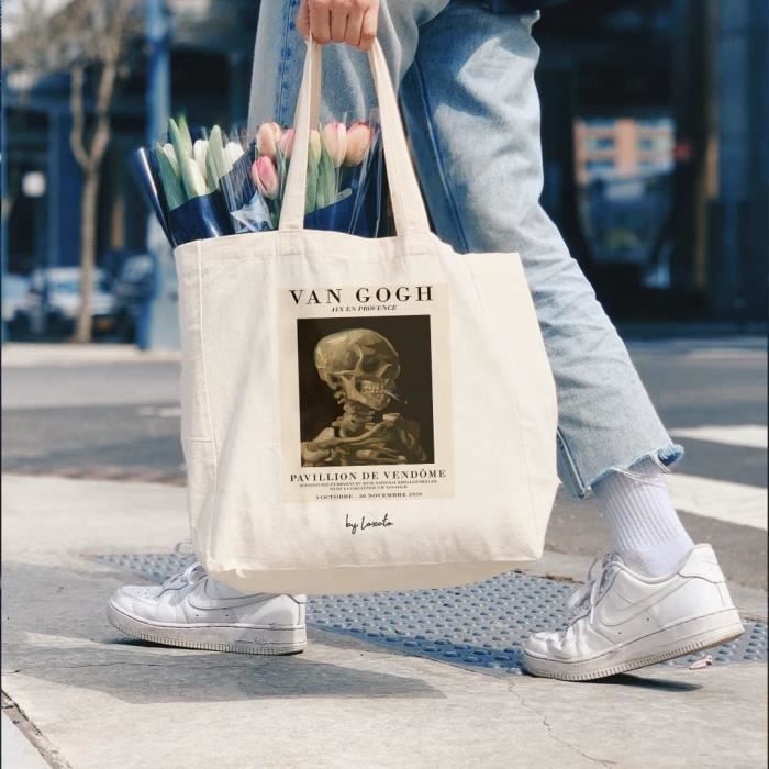 Sac fourre tout deals femme tissu