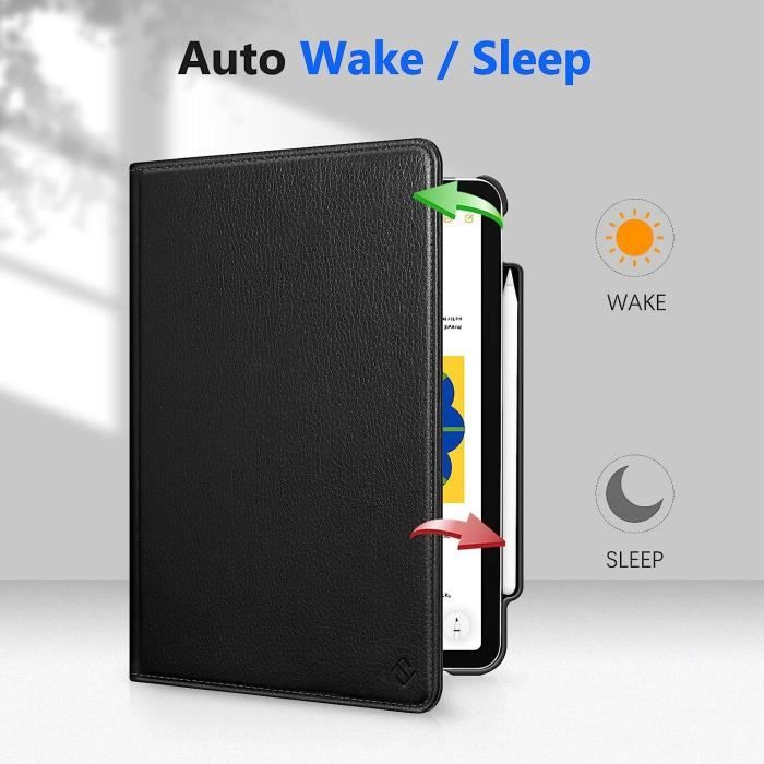 FINTIE Coque Pour IPad Pro 11 Pouces 2022/2021 (4ème/3ème Génération) - Housse Rotatif à 360